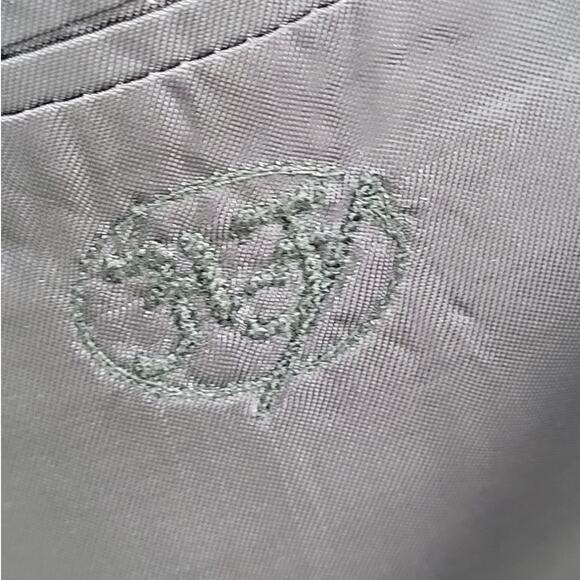 Barneys New York Gray Pin Stripe Two Button Single Breasted Men's Suit Jacket - Picture 9 of 12